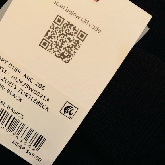 NWT Classic Merino Wool Turtleneck Sweater / 100% MERINO WOOL - Picture 11 of 16